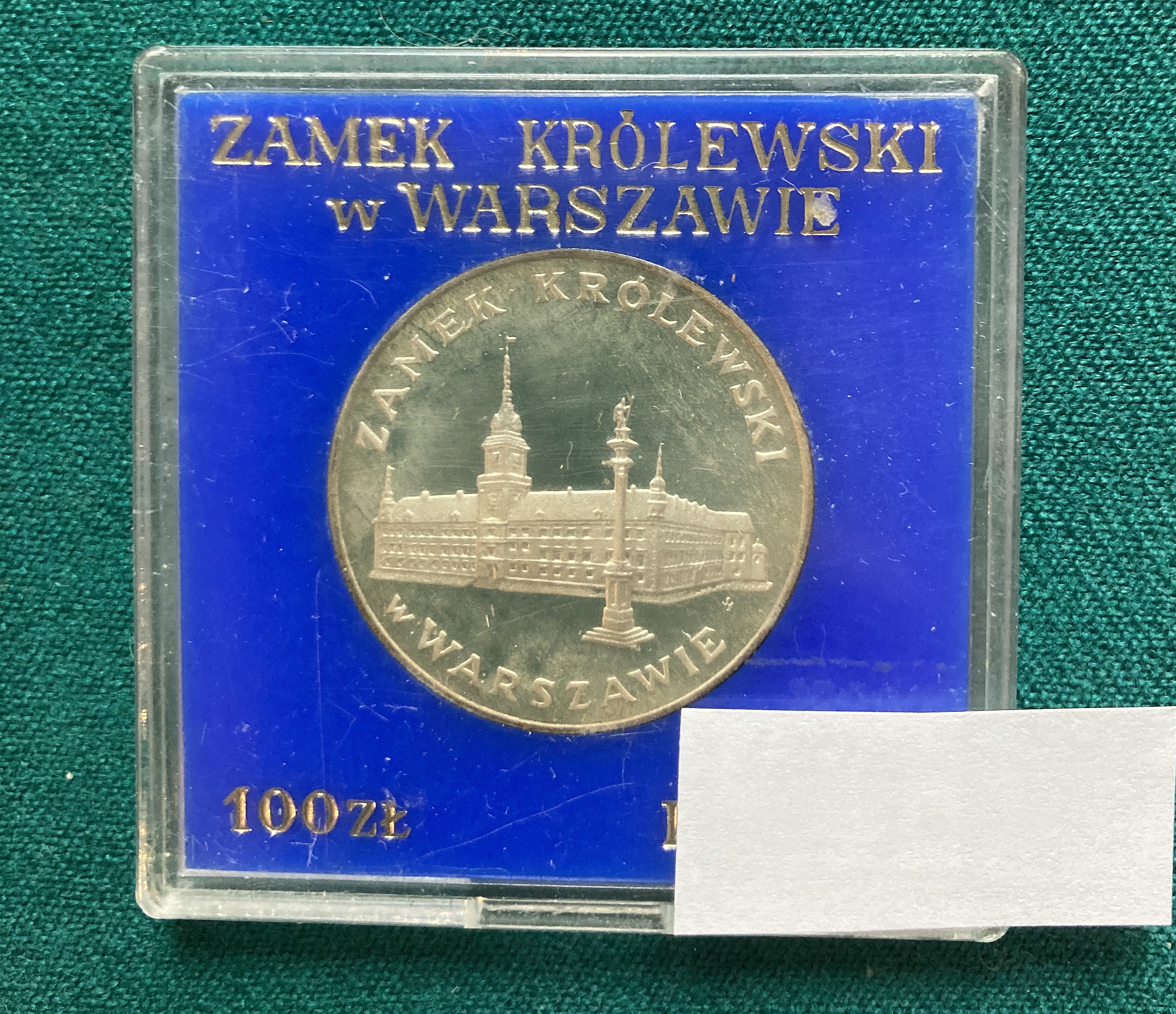 Polska moneta kolekcjonerska 100 zł